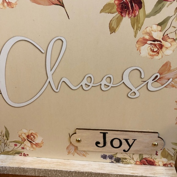 ⚡️⚡️HD Table Top Decor Accent Choose Joy - Picture 2 of 6
